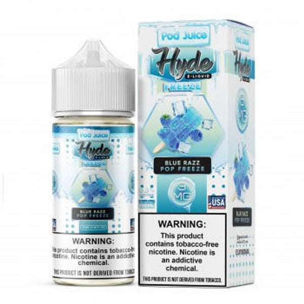 Blue Raspberry Freeze - Salt E-Liquid - Pod Juice